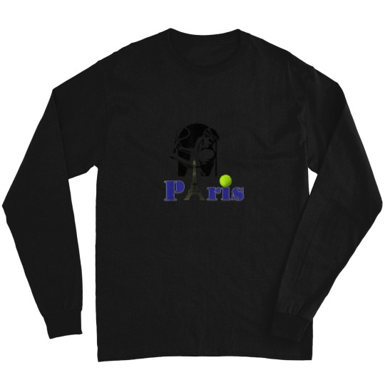 Discover Roland Garros Paris Tennis TShirt Long Sleeves