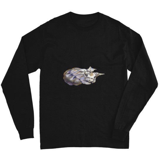 Discover Cats sleeping on each other cat Aang and Appa Long Sleeves