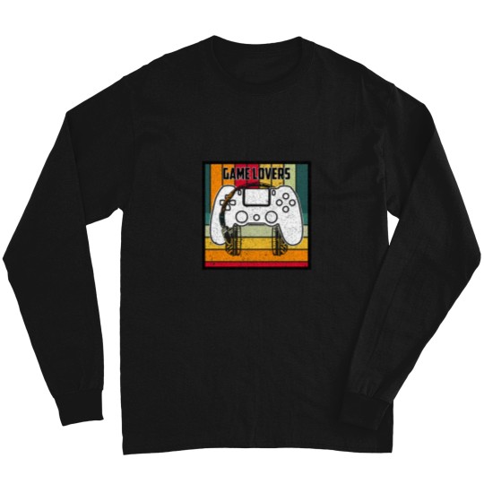 Discover game lovers joystick headset Long Sleeves