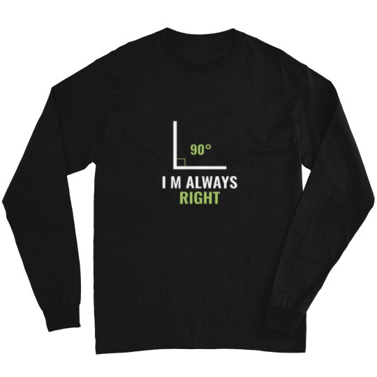 Discover I'm Always Right Essential T-Shirt elizabethyoutube funny drawing55 Long Sleeves