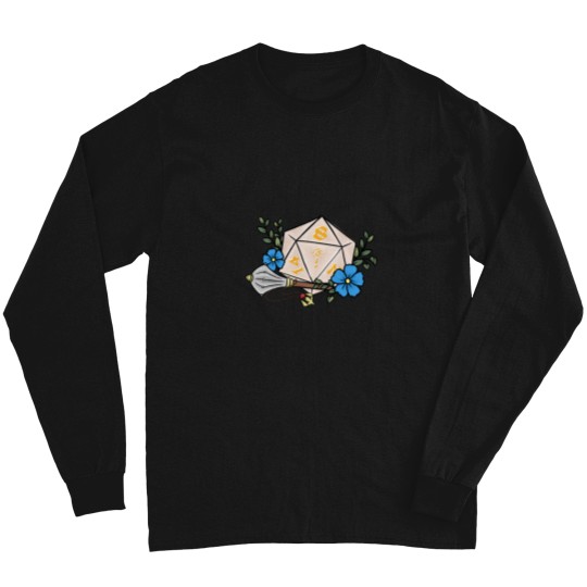 Discover Pike Trickfoot d20 Dice  Pike Trickfoot d20 Dice Long Sleeves