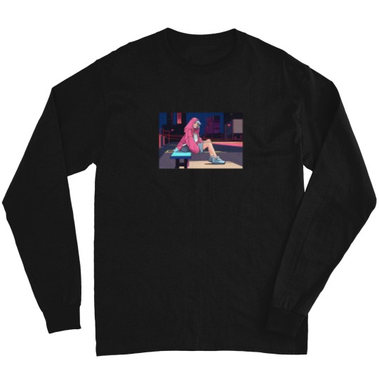 Discover Tokyo Night Groove Hip Hop Vibes 1 Long Sleeves