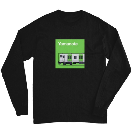 Discover Tokyo Yamanote Line E235 Series Train Side Japan Long Sleeves