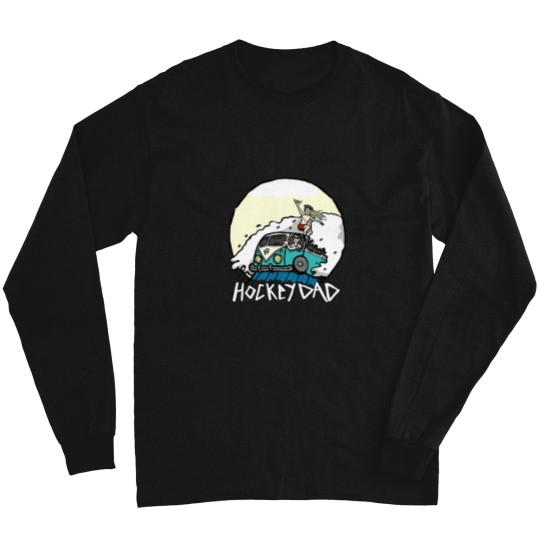 Discover Hockey Dad Band Long Sleeves