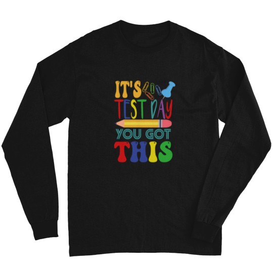 Discover It's Test Day You Got This  2 Long Sleeves
