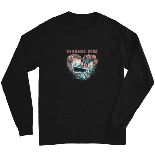 Discover Titanic Remembrance Day Titanic Sinking Kids Wom Long Sleeves