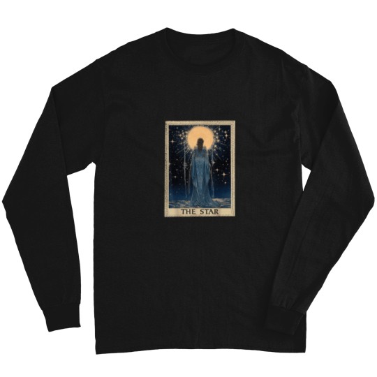 Discover Tarot Card The Star Long Sleeves