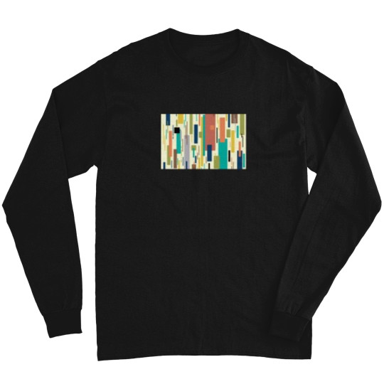Discover Color Blocks Mid Century Modern Minimalist Design 604 Long Sleeves