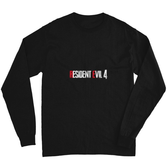 Discover Resident Evil 4 Logo RemakeResident Evil 4 Logo Remake Long Sleeves