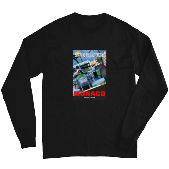 Discover 52 Grand Prix Automobile Monaco Gp 1994 - Michael Schumacher Benetton Long Sleeves