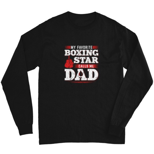 Discover My Favorite Boxing Star Calls Me Dad Son Daughter Long Sleeves