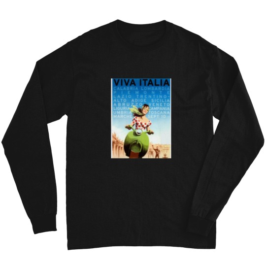 Discover Vintage Italy Travel Long Sleeves