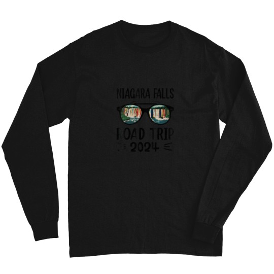 Discover Road Trip Squad Niagara Falls Souvenirs Family 2 Long Sleeves