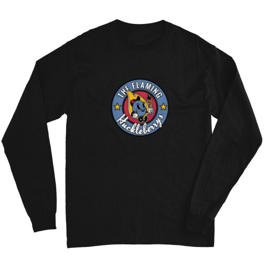 Discover The Flaming Huckleberrys Badge Long Sleeves