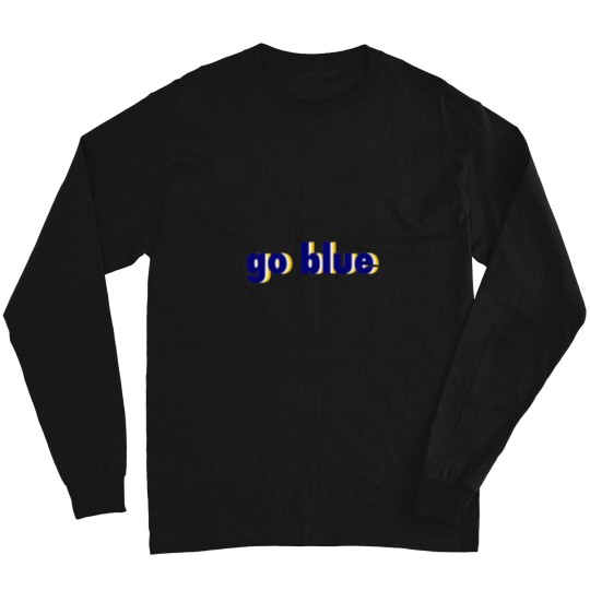 Discover Go Blue (2) Long Sleeves