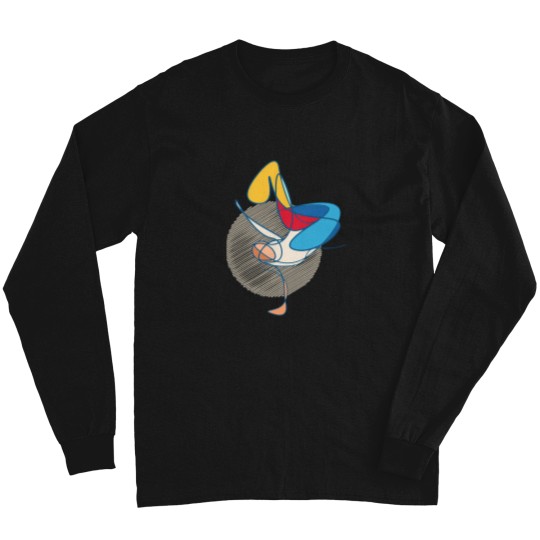 Discover Abstract Hip Hop Dancer Long Sleeves