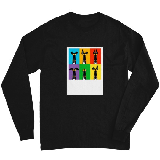 Discover Greyhound Semaphore Baseball ¾ Sleeve T-Shirt Long Sleeves