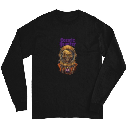 Discover Zombie In Vintage Space Helmet 4567 Long Sleeves