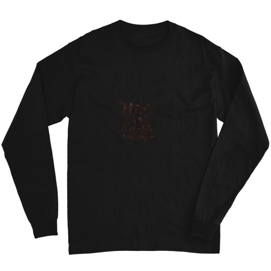 Discover new york is never a mistake of band Long Sleeves