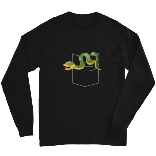 Discover Snake Serpent Pocket Long Sleeves