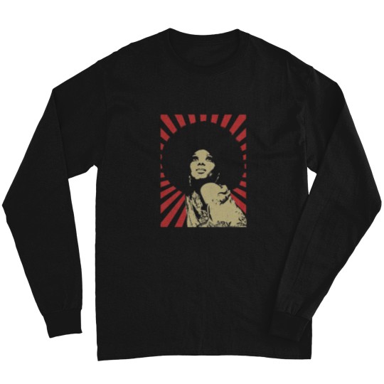 Discover Diana Ross  Vintage Style Design  Fan Art Design Long Sleeves