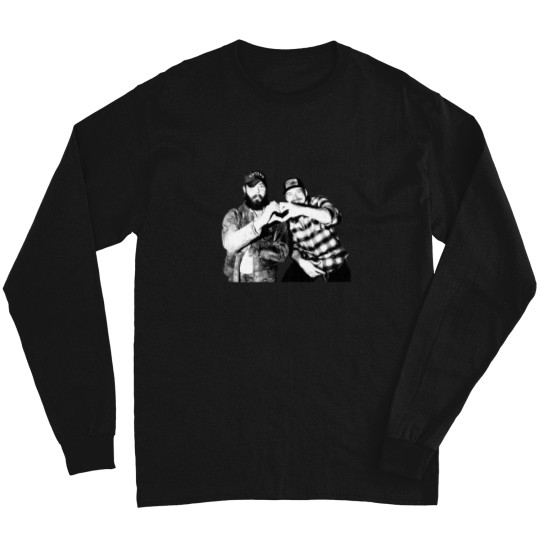 Discover I Had Some Help Wallen And Malone Long Sleeve T Shirts, Posty And Morgan Had Some Help Long Sleeve T Shirts