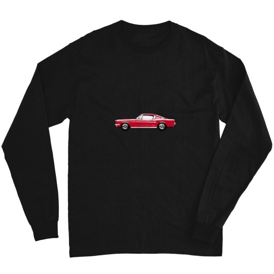 Discover Red 60s FM Fastback Long Sleeves