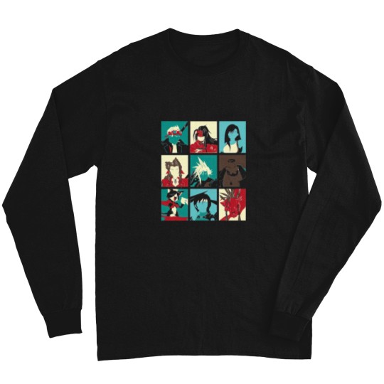 Discover Final Pop Final Fantasy 7 Long Sleeve T Shirts