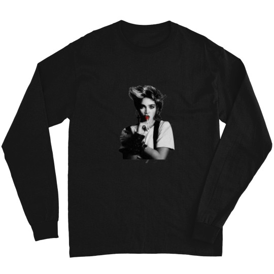 Discover Cool Madonna Lollipop Tour Cotton White Long Sleeve T Shirts