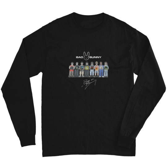 Discover All Albums  Bad Bunny New Album Long Sleeve T Shirts, Debi Tirar Mas Fotos