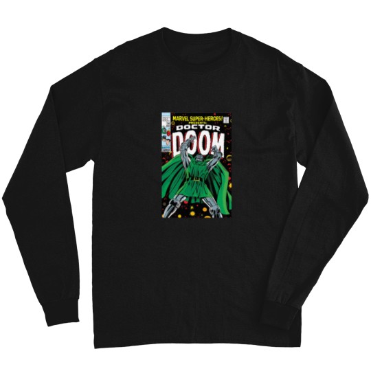 Discover Dr. Dooom Long Sleeve T Shirts, 90's style, Comic Long Sleeve T Shirts