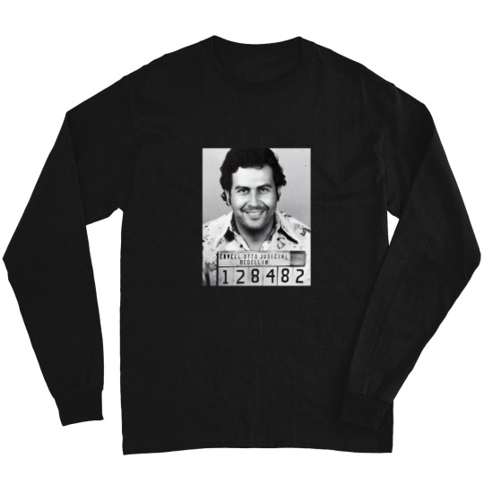 Discover Pablo Escobar Mugshot Premium Long Sleeve T Shirts