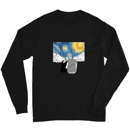 Discover Love-In-A-Starry-Night-Van-GoghFunny-Gift-For-Van-Gogh-Lovers-And-Fine-Art-Lovers Long Sleeves