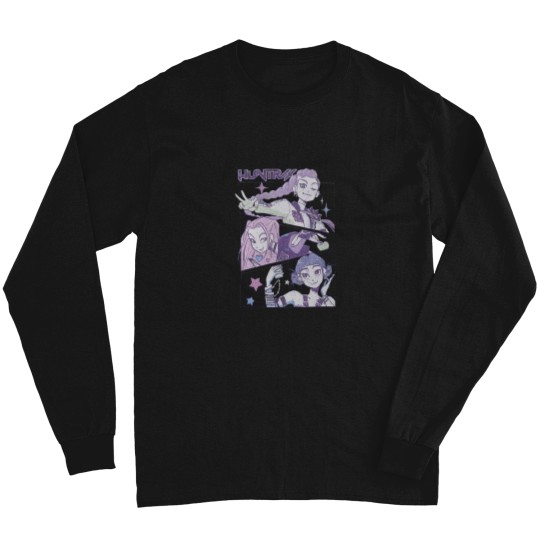 Discover Kpop Demon Hunters Long Sleeve T Shirts, Huntrix Long Sleeve T Shirts