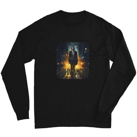 Discover Unisex John Wick Long Sleeve T Shirts of a Long Sleeve T Shirts Classic Long Sleeve T Shirts