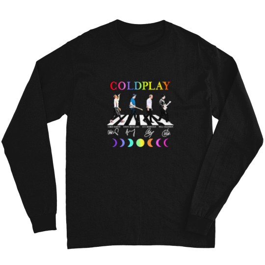 Discover Coldplay Band Long Sleeve T Shirts Round