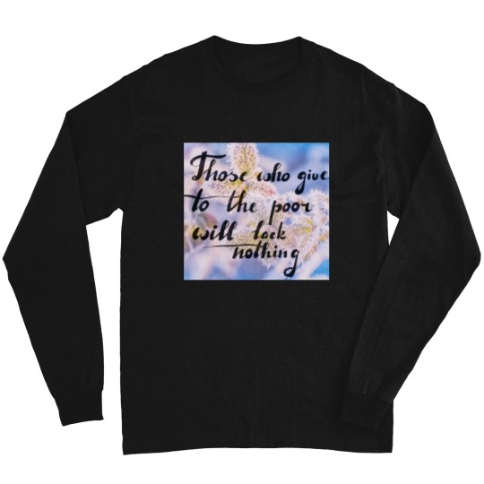 Discover Bible Verse Long Sleeves