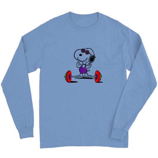 Discover Snoopy Weightlifting Long Sleeves