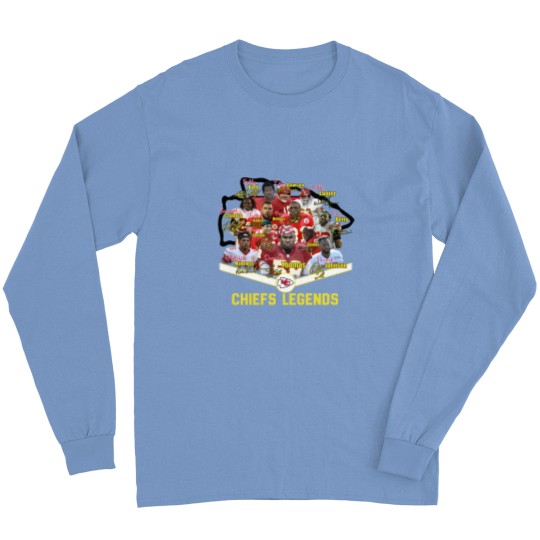 Discover Football Legend Long Sleeves, Football Long Sleeves, Vintage Chiefs