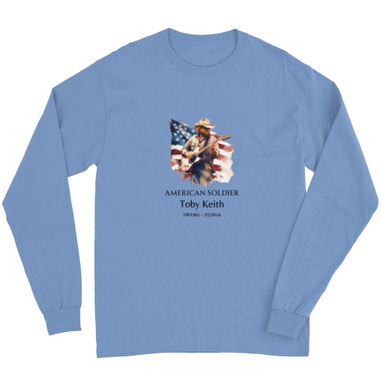 Discover Toby Keith American soldier Long Sleeves