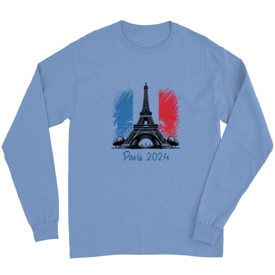 Discover Summer Games, 2024 Paris Olympics, France Long Sleeves