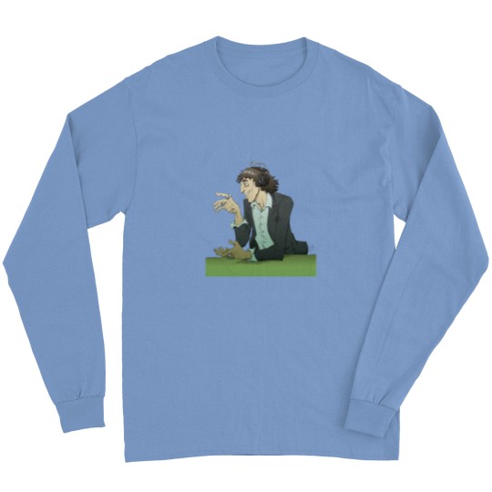 Discover Gorillaz Style Repeated Long Sleeve Shirt