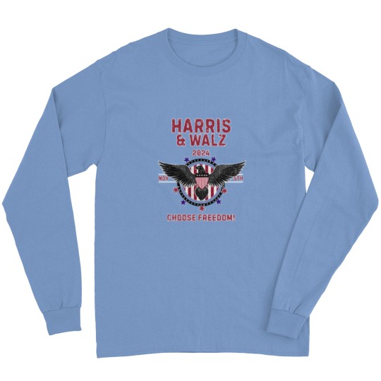 Discover Kamala Harris Names Minnesota Gov. Tim Walz as Her Running Mate Long Sleeves