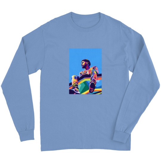 Discover J Cole Wpap Pop Art - J Cole - Long Sleeves