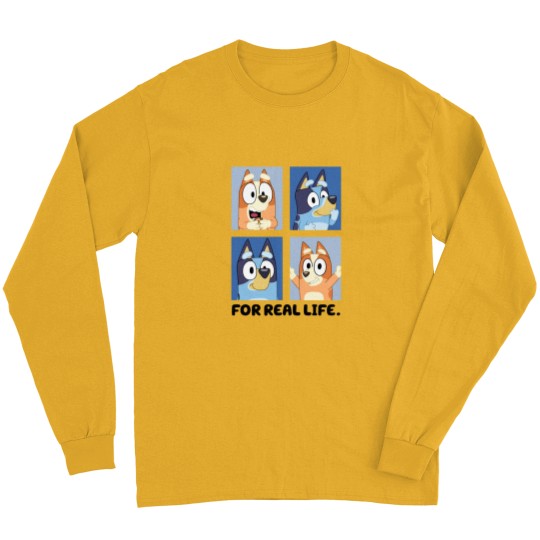 Discover BlueyDad For A Real Life Long Sleeves | BlueyDad And Bingo Long Sleeves