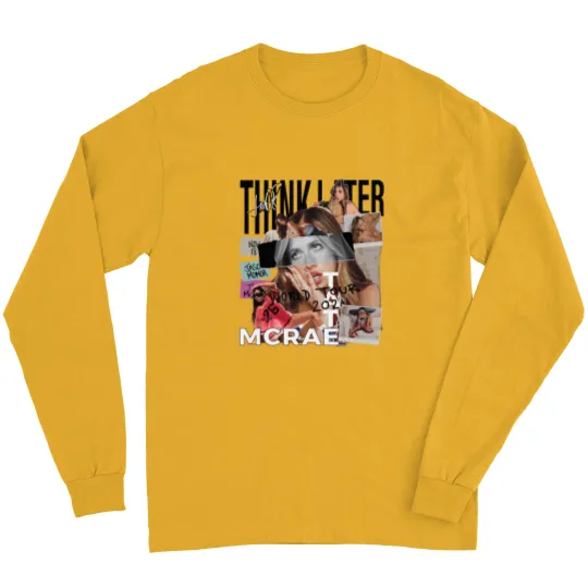 Discover Tate Mcrae Long Sleeves, Think Later World Tour 2024