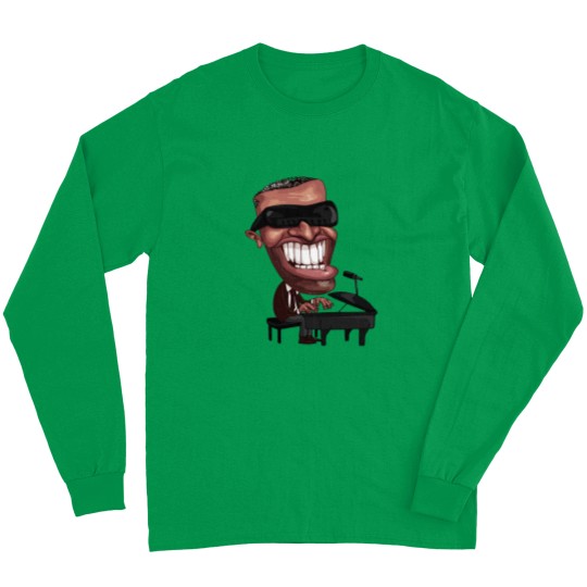 Discover REY CHARLES.png Long Sleeves