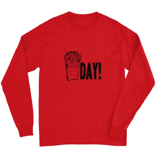 Discover food day fun Long Sleeves