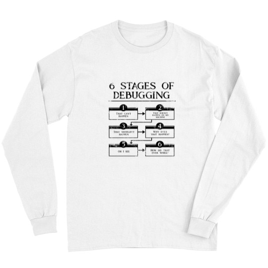 Discover 6 Stages Of Debugging Long Sleeves