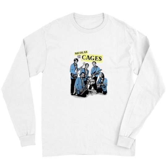 Discover Nicolas And The Cages (Nic Cage Bands Shirt) Long Sleeves